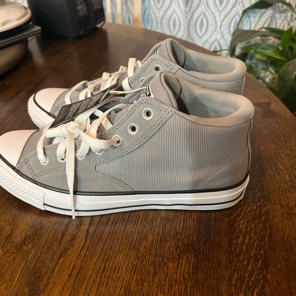 Converse Chuck Taylor All Star Malden Street Mid Grey White A09499C Men's Sz 10 - Picture 9 of 13